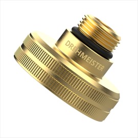 Drehmeister Autogas LPG Filling Point Adapter UK Bayonet (W21.8) to DISH