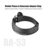 SUNWAYFOTO BA-53 Cell Phone Adapter for Binocular, Universal Smartphone Mount
