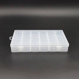Multipurpose accessory organization storage case 36 spaces
