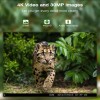 Campark Solar 30MP Game Trail Deer Camera 4K WiFi Bluetooth