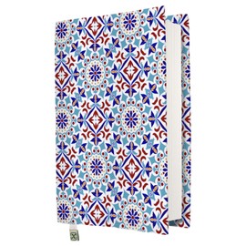 Book Cover - Hardcover for Books, Washable, Waterproof, Book Protector, Padded, (Mosaic, XL)