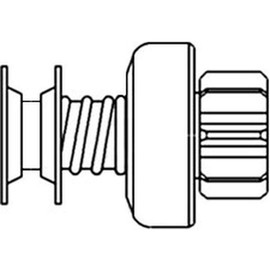 Heavy Duty Starter Drive Fits John Deere Replaces 1755245M1