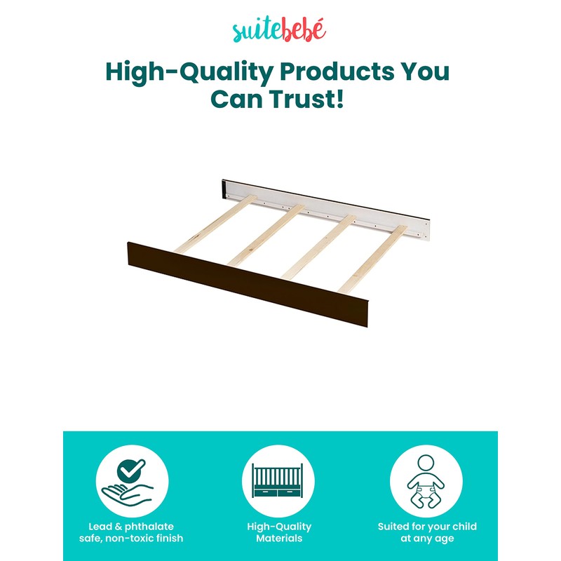 Suite Bebe Hayes Full Bed Conversion Kit in Coffee