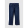 JAJU [JAJU/자주] 남 기모 스트레이트 데님 팬츠_다크 블루 [JAJU] Men's