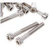 AHCA2 Stainless Steel Socket Cap Allen Key Head Bolt/Screws M4