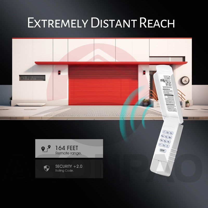 1 X Chamberlain Garage Door Keypad, 940EV-P2 940ESTD, Universal for