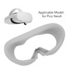 Integrated Silicone VR Face Cover Face Pad Game Light Blocking