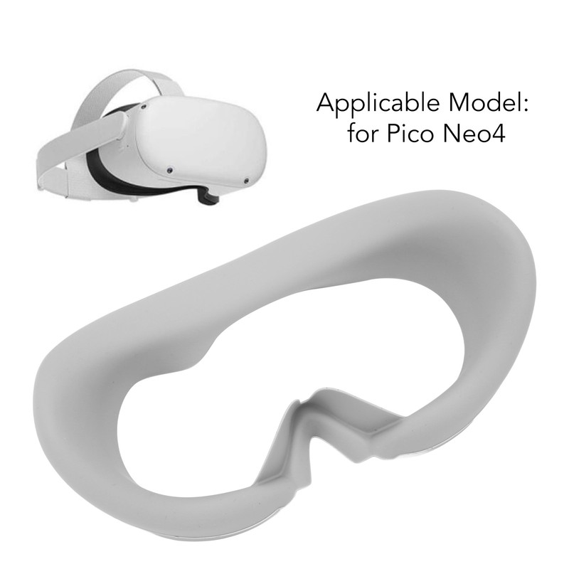Integrated Silicone VR Face Cover Face Pad Game Light Blocking