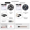 BTF-LIGHTING FCOB WS2811 IC RGB COB LED Strip DC24V 720LED/m