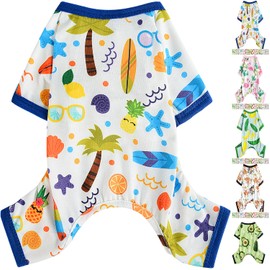 Dog Pajamas for Small Chihuahua Yorkie Teacup, Puppy Pjs Soft Pet Clothes Cat Shirts Outfit