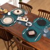 SHACOS Round Placemats Set of 4 Woven Braided Table Placemats