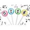 Music Candy Lollipops - 24 Suckers Bulk Individually Wrapped -