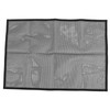 Fireplace Screen PVC Spark Guard Cover Safe Mesh Gate Dustproof