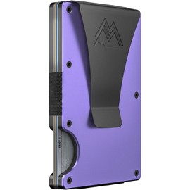 Mountain Voyage Co Minimalist Wallet for Women - Pastel (Money Clip, Pastel Purple)