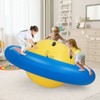 OLAKIDS 8FT Inflatable Dome Rocker Bouncer, Outdoor Kids Giant Roll