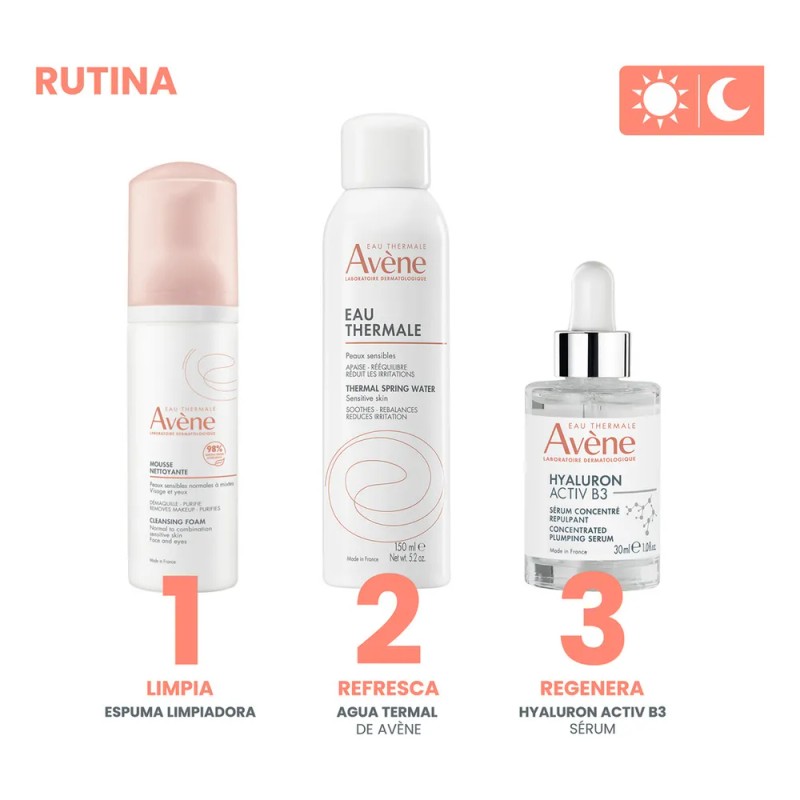 Avène Espuma Limpiadora Facial 150ml para Piel Seca