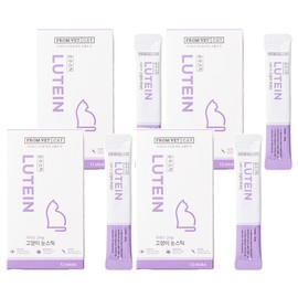 Frombet cat pure stick nutritional supplement, 12 servings, tear improvement eye health, 4 pcs / 프롬벳 고양이 순수스틱 영양제, 12회분, 눈물개선눈건강, 4개