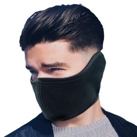 Acfun Balaclava Half Face Mask Winter Fleece Ear Warmer Men Women for Skiing Snowboarding Motorcycling Cycling Outdoor Sports
