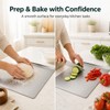 Stainless Steel Cutting Board with Counter Lip,Metal Pastry Board Kitchen