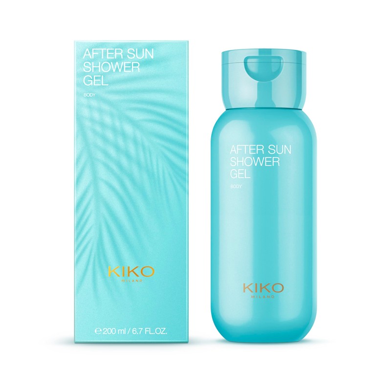KIKO Milano After Sun Shower Gel, Aftersun Shower Gel with
