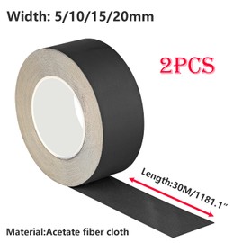 Ctyjia 2 Rolls Insulation Tape 10mm x 30m, Moisture & Heat Resistant, Electrical Tape for Repairing and Protecting Electrical Wires