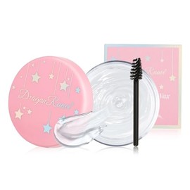 Brow Lift Clear Eyebrow Wax, Long-Lasting Transparent Gel for Fluffy & Defined Look, Lifting & Shaping Wax for All-Day Hold, Vegan & Cruelty-Free, 0.28oz