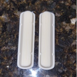 Unbranded 1/8th Pontiac Low Profile finned valve covers Monogram Revell Rat Hot Rod 1/8