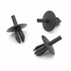 VVO Fasteners- Black Plastic Front Bumper & Trim Fastener Clips