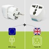 European to UK Plug Adaptor 1 PCS