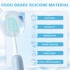 Lapfoon 6 Packs Silicone Toothbrush Covers, Tooth Brush Cover Cap