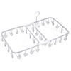 Armoa MT Laundry Clothes Drying Hanger, White, Approx. 24.8 x