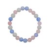 Gemstone Beaded Bracelet, Multicoloured, 10.16 cm Diameter