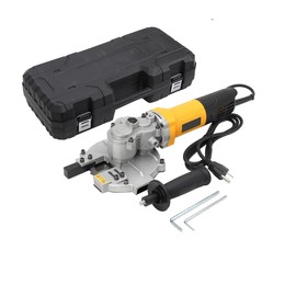EODSAD Electric Rebar Cutter Saw 900W Portable Rebar Cutter, Cutting up to 3/2 inch (4-40mm) Rebar, High Power Steel Concrete Rebar Cutter with Auxiliary Small Handle Tool Case