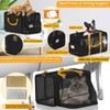 PAWZIDEA Double Pet Stroller for 2 Cats Dogs Small &