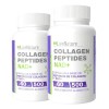 2 Frascos Péptidos De Colágeno Nad Live Nature 120 Caps