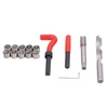 15Pcs/Set Thread Repair Kit Insert Compatible Hand Tool for Auto
