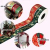 2 Rolls 20 Yards Christmas Ribbon, Xmas Satin Ribbon for