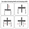 IUSOT 4 Inch 2 Jaw Gear Puller Tool Set for