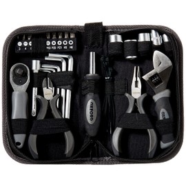 Oxford OX770 Bike Tool Kit Pro - Repair Your Motorbike, Motorcycle or Scooter On the Move , Black
