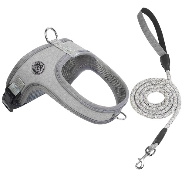 Dog Harness and Leash Set, No Pull Saddle Style pet