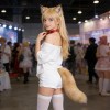 Shipped Within Three Days Halloween New Wolf Fox-Tail Keychain 40cm