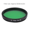 Eujgoov Telescope Filter 2 Inch Astronomical Telescope Filter to Improve