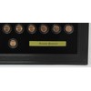Tiny Treasures Lincoln Penny (Not Included) Wall Display Picture Frame,