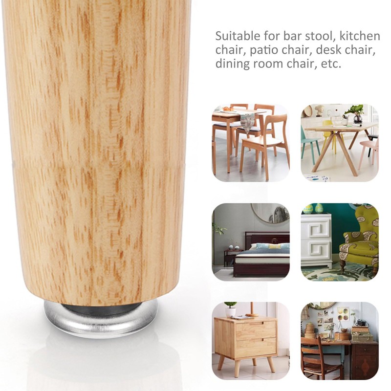 DOITOOL 20pcs Spike Table Levelers Sofa Slider Iron Floor Protectors