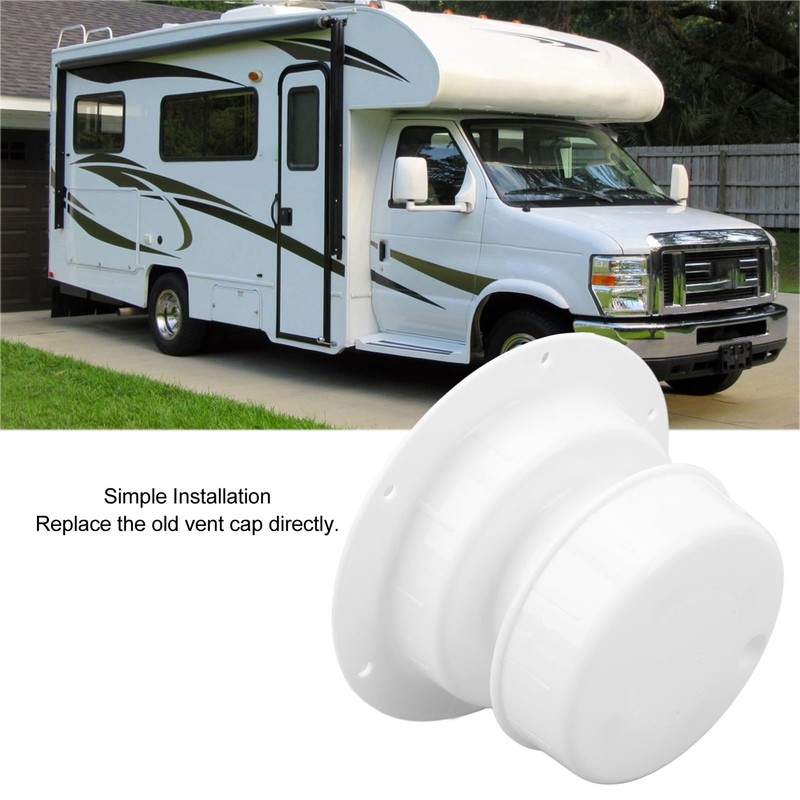 2 x Vent Cap for Motorhome Sanitary Systems, Pipe Vent