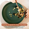 Nook Theory Reusable Wheat Straw Plates 8 Pcs - Non