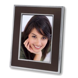 Zep 7x5-inch Moka Photo Frame, Brown