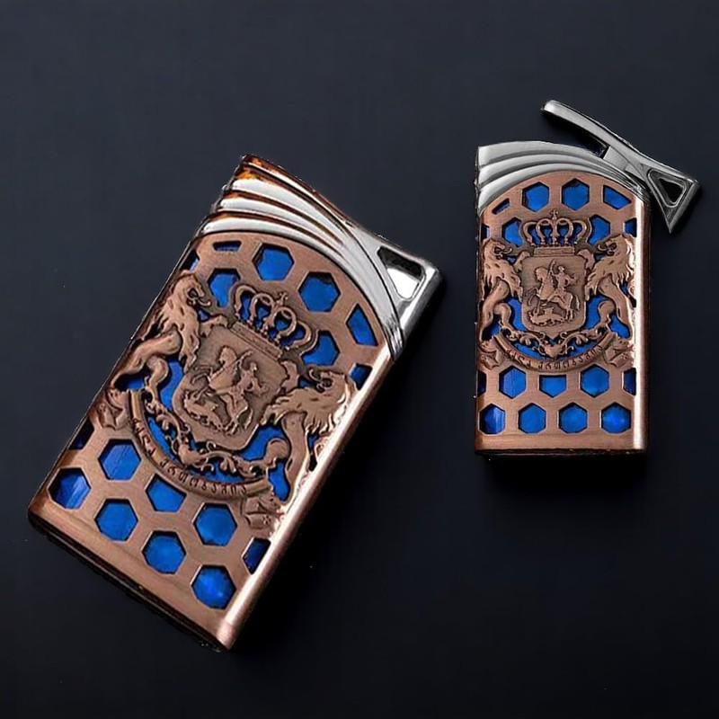 INSTR Jet Torch Lighter - Windproof, Refillable Butane Lighter for