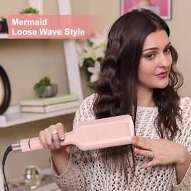 32mm (1.25") Aima Beauty Mermaid Hair Waver,Anti-Scald Wave Curling Iron