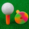 MiOYOOW 10PCS Rubber Golf Tees, Golf Training Tees Rubber Driving